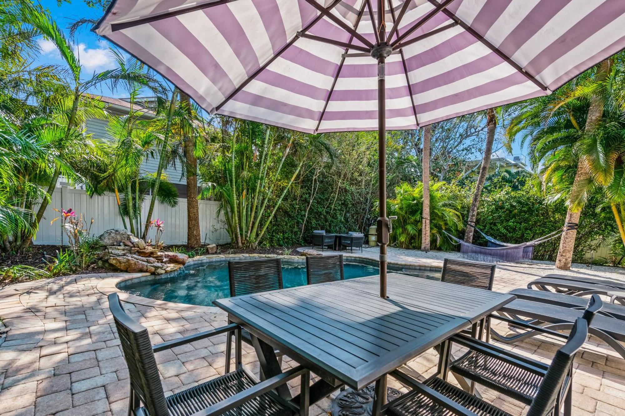 Sandy Pants - Designer Beach Chic Home Steps To Beach Backyard Oasis W Heated Pool Anna Maria Exteriér fotografie